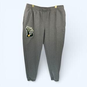 LACOSTE MEN'S Pennants Badge Fleece Pants Gray SZ XL (XH7442 1VQ)